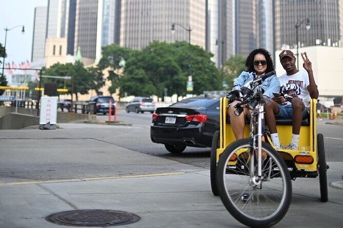 Detroit Guided Pedicab Tour Explore the City in Comfort - Key Points