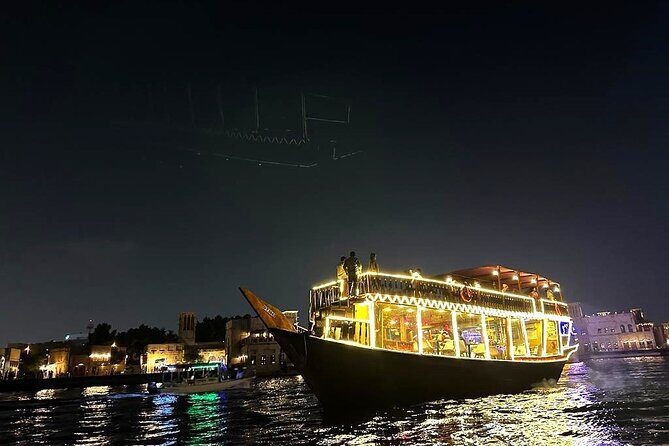 Dhow Cruise with Dinner and Live Entertainment at Dubai Al Seef - Key Points