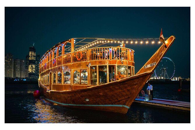 Dhow Cruise with Dinner at Dubai Al Seef - Key Points
