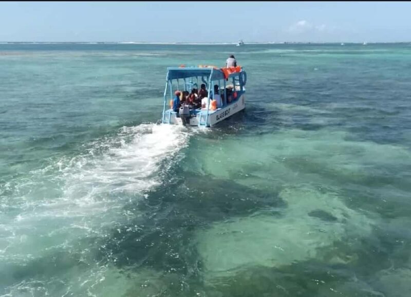 Diani Beach: Glass Boat Cruise to Robinson Island - Key Points