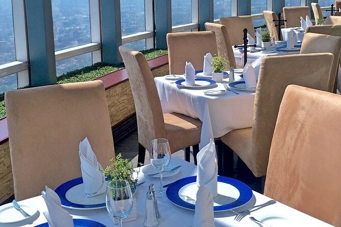 Dinner at Bellini, the largest revolving restaurant in the world - The Itinerary: What to Expect