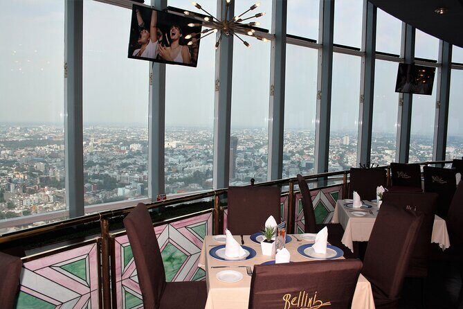 Dinner at Bellini, the largest revolving restaurant in the world - Transportation and Group Size