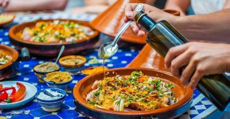 Dinner In Atlas Mountains &Terac be front Toubkal Peak 4167m - The Sum Up