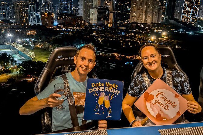 Dinner in the Sky Dubai Culinary Experience Above the Clouds - An Unusual Dining Experience with a View Like No Other