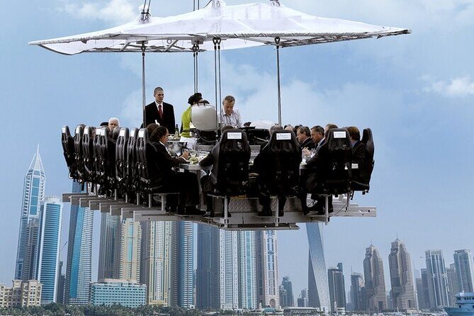 Dinner in the Sky Dubai - with Transfers Option - Practical Details: Price, Duration, and Booking