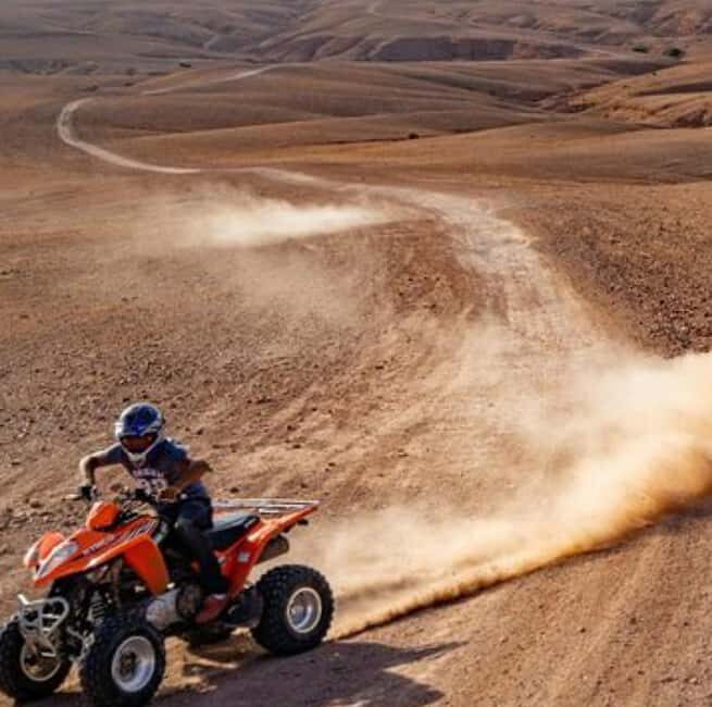 Dinner show in agafay Desert 1h quad bike & 20 min camels - Key Points
