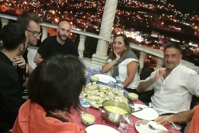 Dinner with a local family in Petra , hotel transfers included . - The Sum Up