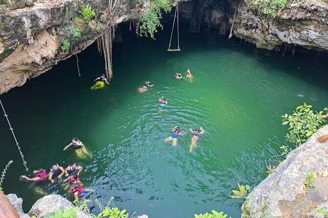 Discover 3 Cenotes, 1 Lagoon! from Cancun - FAQs