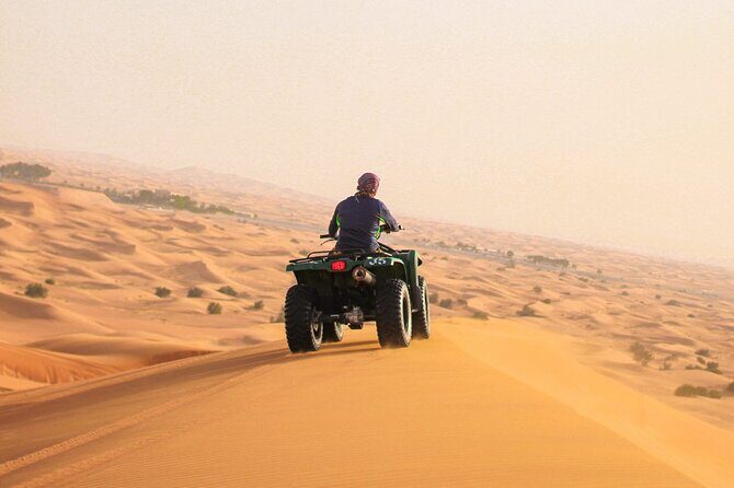 Doha ATV Quad Bike Adventure in the Middle of Desert Qatar - An Exciting Introduction to Qatar’s Desert