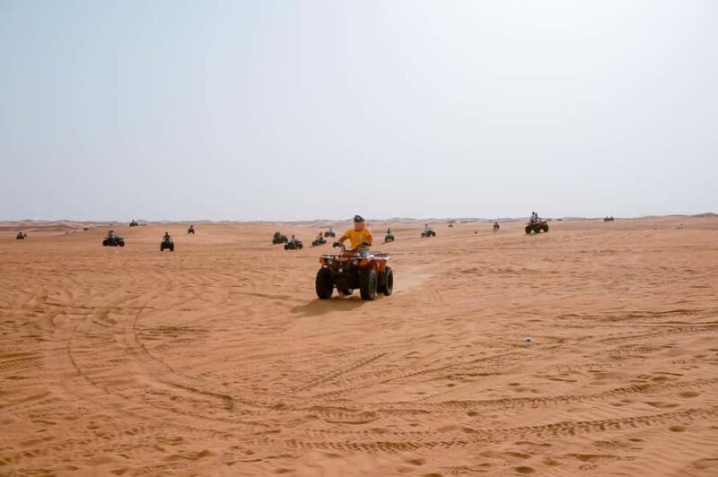 Doha: ATV Quad Bike Ride with Desert Safari & Camel Ride - Key Points