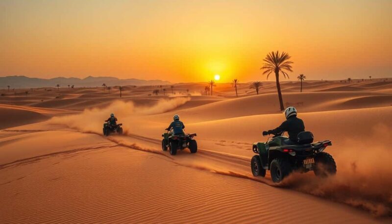 Doha: ATV Quad Bike Ride with Desert Safari & Camel Ride - The Itinerary in Detail