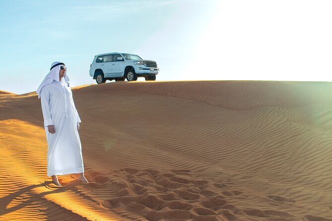 Doha Desert Safari Full day With Dinner,Dune Bashing,Sandboarding - Key Points