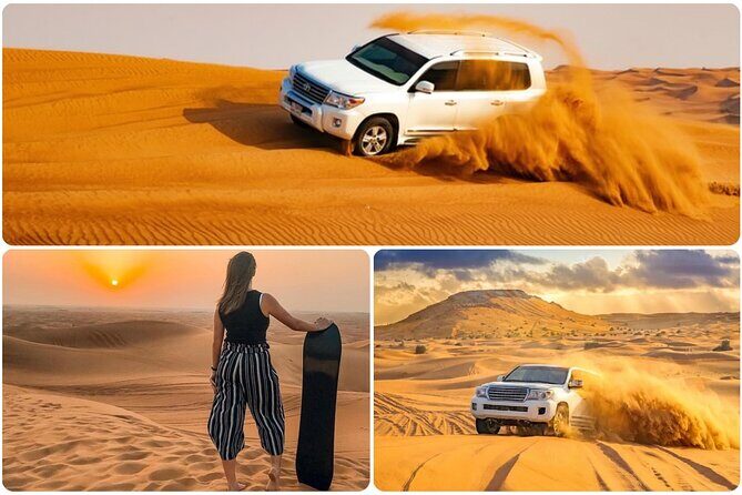 Doha: Desert Safari, Sand Boarding, Camel Ride & Inland Sea Tour - Key Points