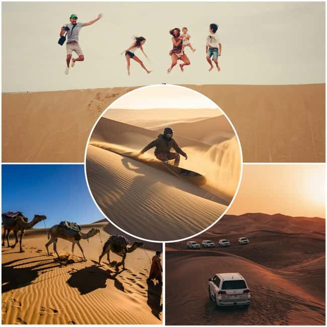 Doha Desert Safari, Sandboarding, Camel Ride and Inland sea - The Itinerary in Detail