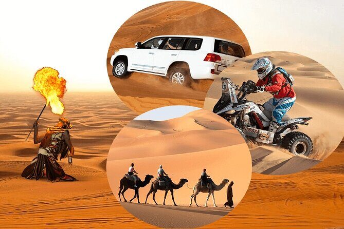 Doha: Desert Safari With Quad bike ,Camel Ride And Sand Boarding - Key Points