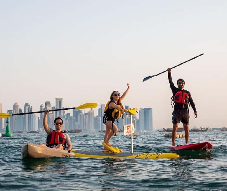 Doha: Guided tour of Kayak at The Pearl OR MIA Park - Key Points