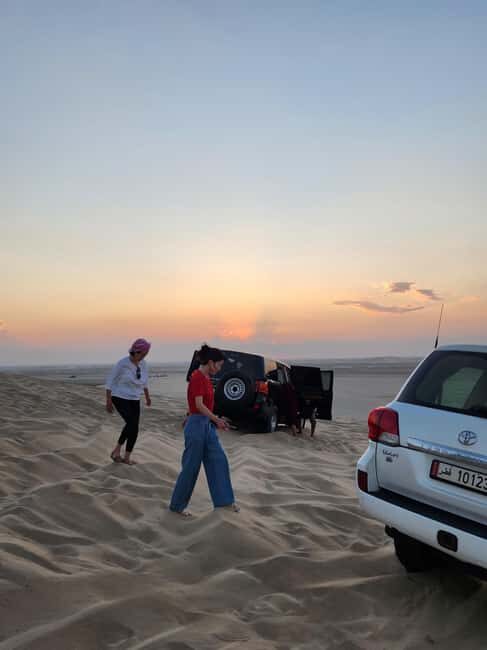 Doha: inland sea Tour With Dune Bashing &Sandboarding fun - Authenticity and Value
