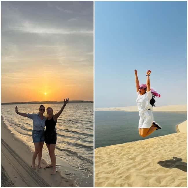 Doha: Night Desert Safari + Camel ride + Stargazing & Relax - Dune Bashing and Off-Road Adventure