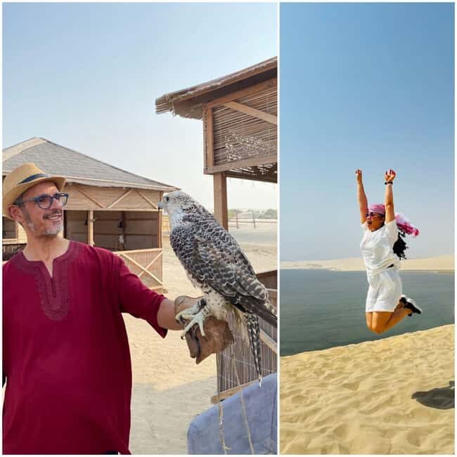 Doha: Night safari & STARGAZING-free camel ride, falcon, ATV - The Desert Activities: Dune Bashing and Beyond