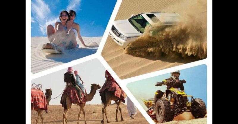 DOHA: Quad Bike/Buggy, Dune Bashing, Camel Ride, Desert Tour - Optional Activities: Quad Biking and Buggies