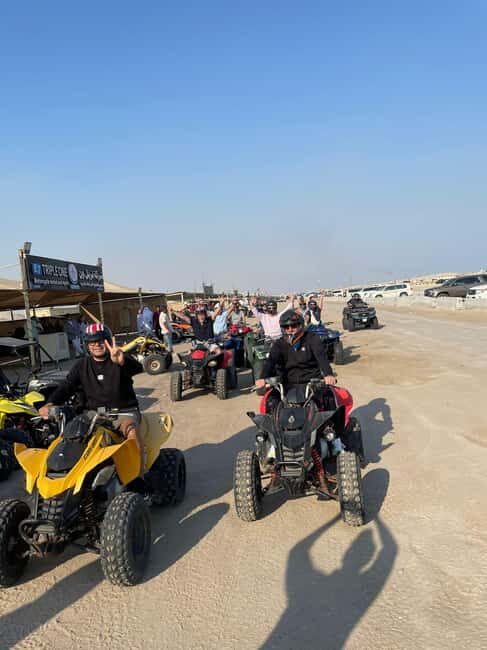 Doha: Quad Bike, Desert Safari, Buggy ride & inland sea tour - Guides and Safety
