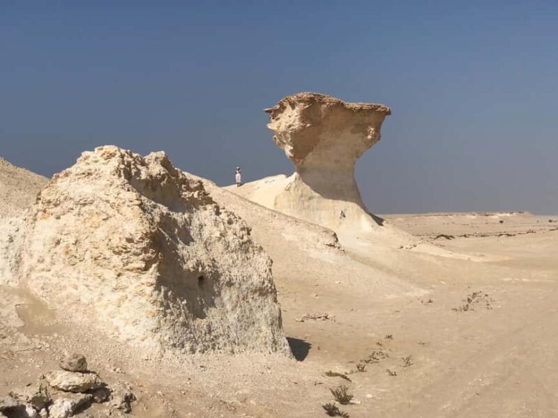 Doha; Richard Serra Installation, Mushroom rock and Zekreet - Starting the Journey: Comfort and Convenience