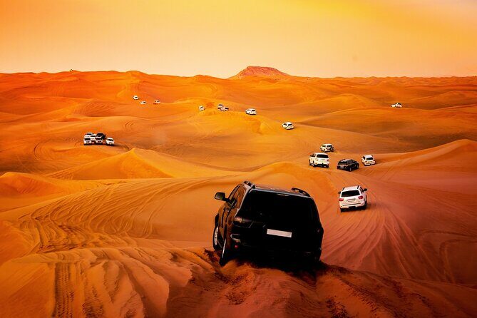 Doha Sharing Desert Safari with Dune Bashing and Sand Boarding - The Sum Up