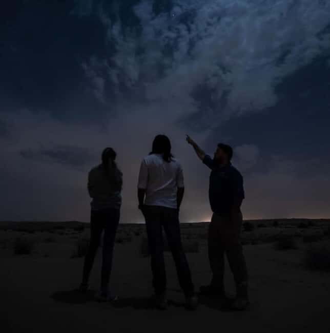 Doha: Stargazing Desert Safari w/ Dune Bashing & Camel Ride - An Introduction to the Desert Night Experience