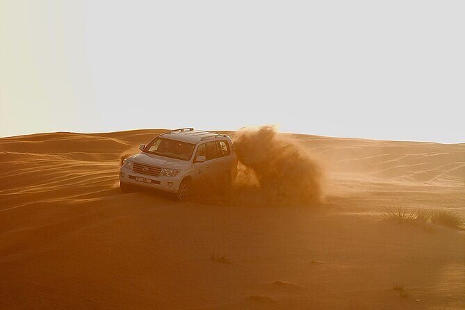Doha Sunrise Desert Safari Tour| Dune Bashing| Inland Sea visit| Camel Riding - Key Points