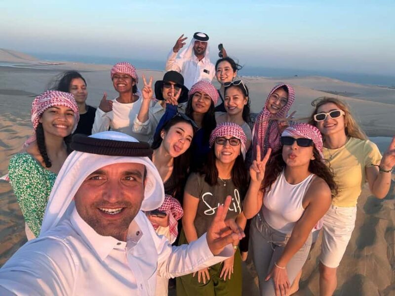 Doha: Sunset Safari, Dune Bashing, Sandboarding & Camel Ride - Key Points