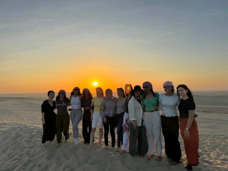 Doha: Sunset Safari, Dune Bashing, Sandboarding & Camel Ride - The Itinerary and What to Expect