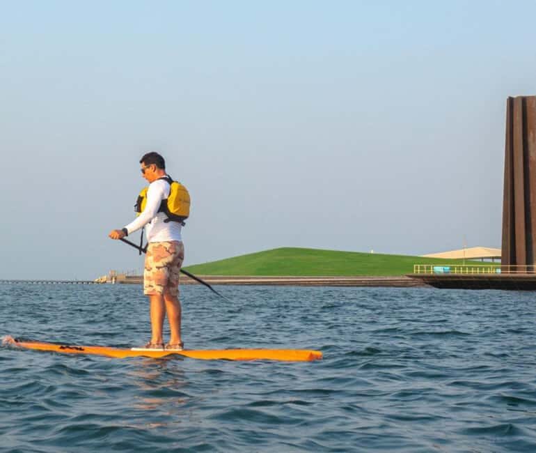 Doha: The Pearl OR MIA Park Guided Kayak Tour - Key Points