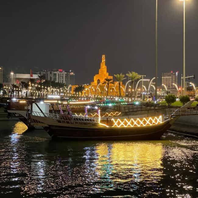 Doha: Traditional Dhow Cruise with Harbour and Skyline View - Authenticity and Cultural Touches