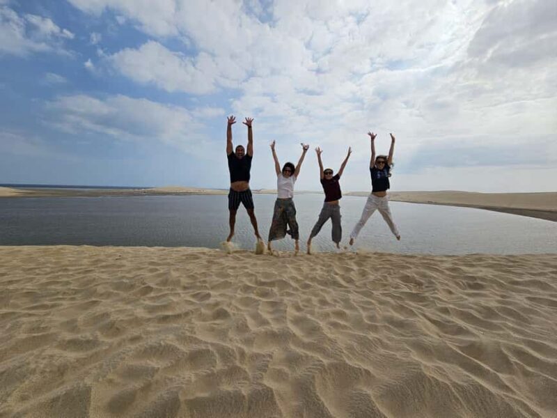 Doha:Private Desert Safari, Falcon, Sandboarding,inland sea - Adventure on the Dunes: Sandboarding and Dune Bashing