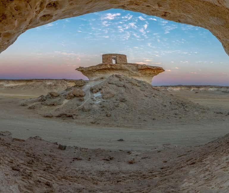 Doha:Zekreet Fort,Mushroom Rocks & Richard Serra Guided Tour - A Closer Look at the Tour Experience