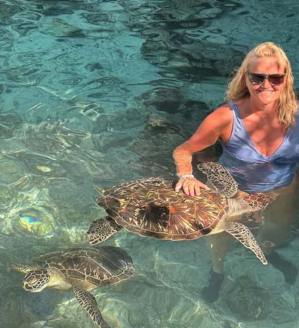 Dolphins tour + mnemba island snorkeling + salaam turles - Key Points
