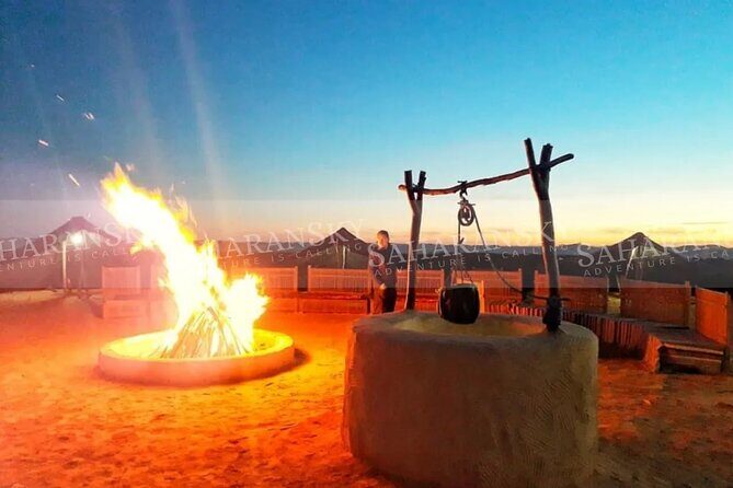 Douz Overnight Camp Stay in Sahara Desert with Dinner By Camel - Key Points