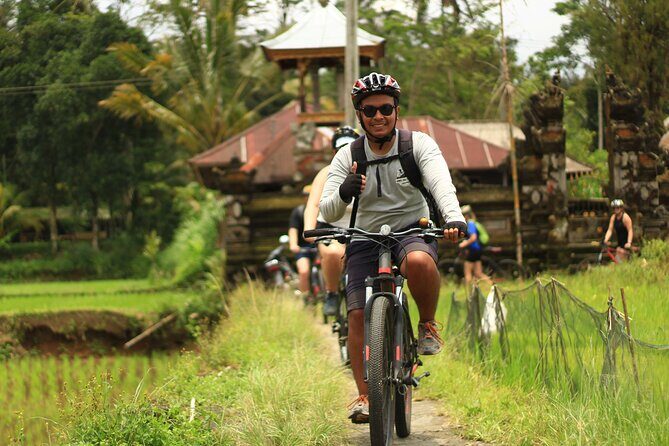 Downhill Cycling Ubud with Volcano,Rice Terraces,Jungle and Meals - Key Points