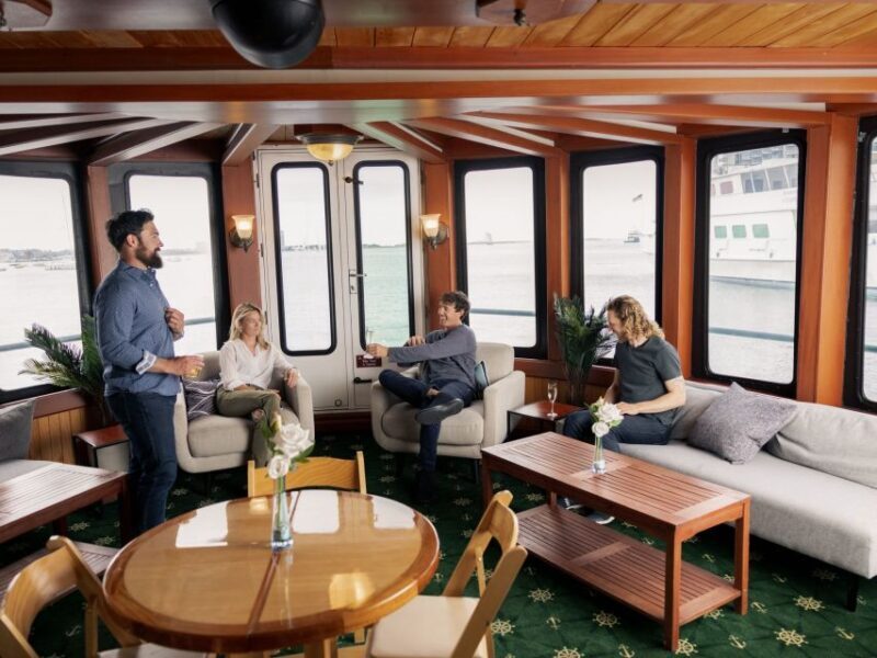 Downtown Boston Harbor Weekend Cruise with Brunch - The Social Atmosphere: Relaxed and Flexible