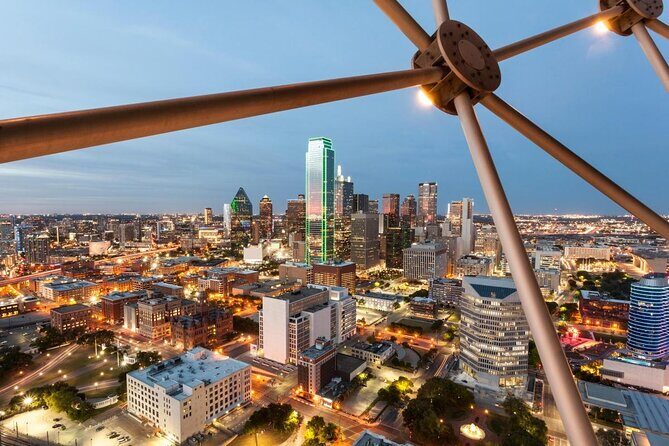 Downtown Dallas Sightseeing & History 2 Hour E-Bike tour - Key Points