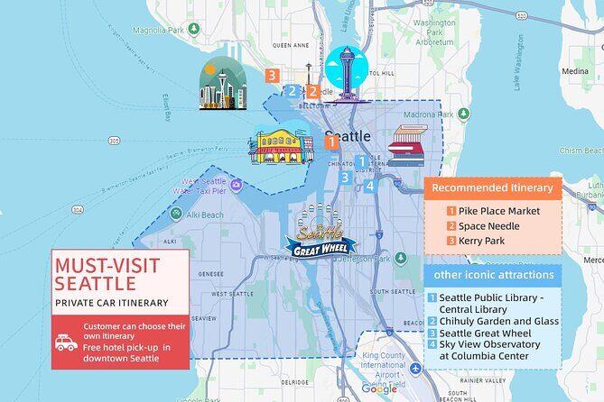 Downtown Seattle Full-Day Trip with Daily Chauffeur - An In-Depth Look at the Experience