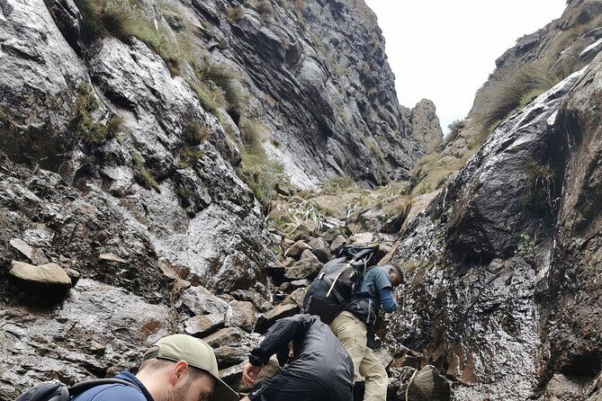 Drakensberg Hike to the source of HIGHEST Waterfall in World - The Summit Experience: Standing at the Top of the World