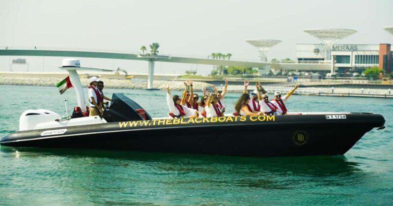 Dubai: 100-Min Speed Boat Tour, Atlantis & Burj Al Arab View - Key Points