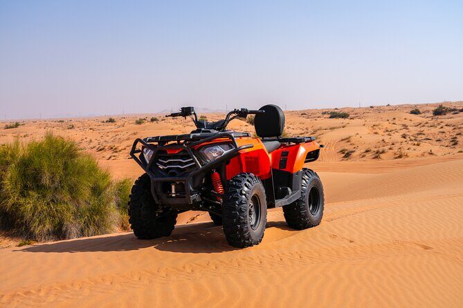 Dubai 4-5 hours Private Quad Bike Tour, Camel Ride and Softdrinks - Introduction