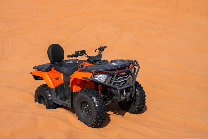 Dubai 4-5 hours Private Quad Bike Tour, Camel Ride and Softdrinks - Key Points