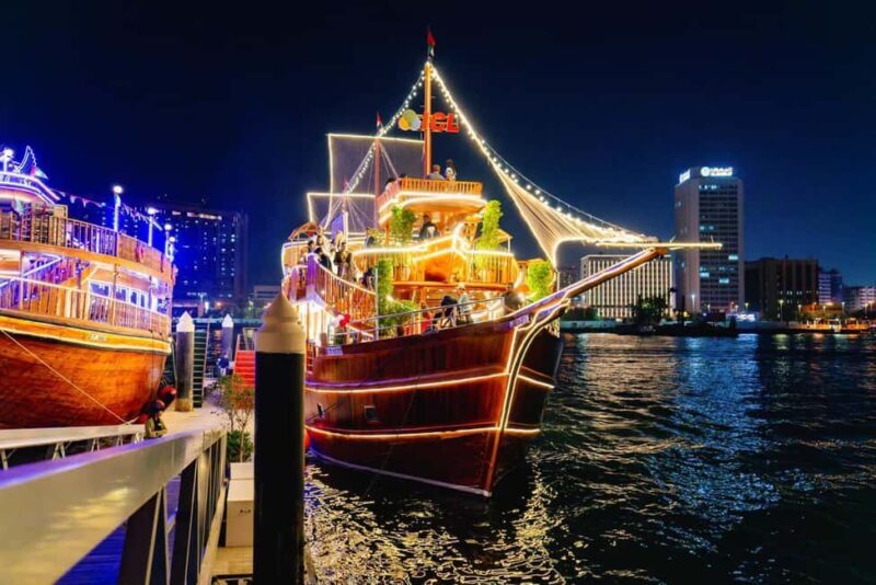 Dubai: Al Seef Largest Dhow Dinner Cruise with Live Show - What to Expect on the Dubai Dhow Dinner Cruise