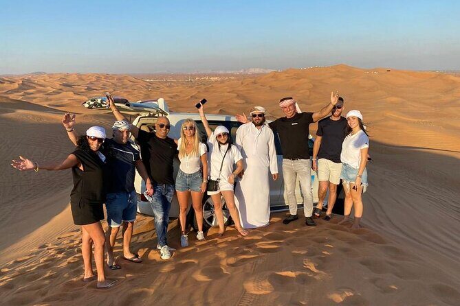 Dubai Anytime Short Desert Visit with Camel and Sandboarding - Key Points