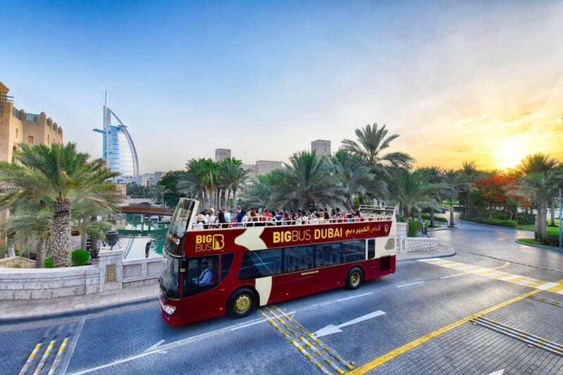 Dubai: Big Bus Hop-On Hop-Off Tour & Dhow Cruise - Key Points