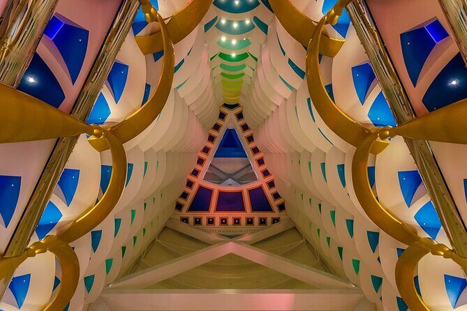 Dubai Burj Al Arab Guided Tour with High Tea Experience. - First Stop: The Exterior and Approach of Burj Al Arab