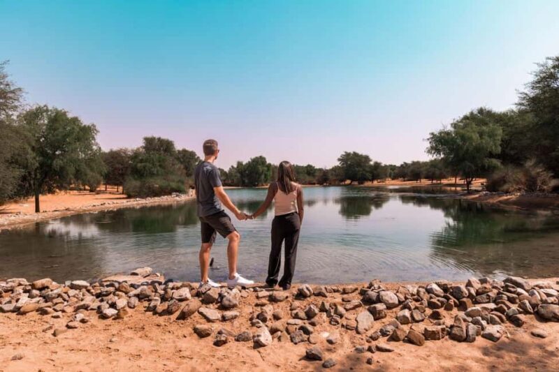 Dubai: Camel Safari, Wildlife & Lakeside Breakfast - Key Points
